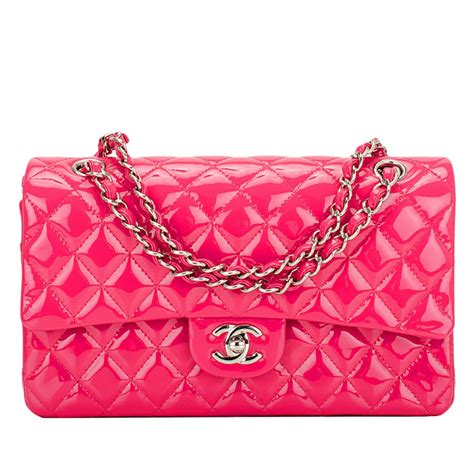 chanel pink patent celebrity|chanel flap designs.